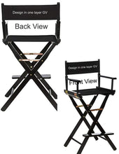 Load image into Gallery viewer, Directors Chair, Extra Wide, Bar Height with DST Design