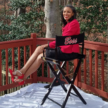 Load image into Gallery viewer, Directors Chair, Extra Wide, Bar Height with Customizations and Personalizations