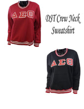 Load image into Gallery viewer, DST Red and Black Crew Neck Sweatshirt