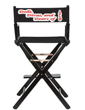 Load image into Gallery viewer, Directors Chair, Extra Wide, Bar Height with DST Design