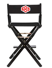 Load image into Gallery viewer, Directors Chair, Extra Wide, Bar Height with Customizations and Personalizations