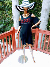 Load image into Gallery viewer, Cold Shoulder Sundress with DST Bling