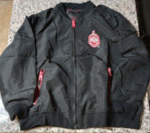 Load image into Gallery viewer, DST Satin Bomber Jacket with blank back