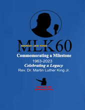 Load image into Gallery viewer, March Like King 60th Anniversary Commemorative Blue Tops