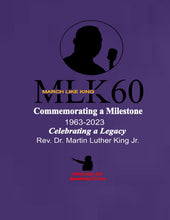 Load image into Gallery viewer, March Like King Commemorative Design on Purple Tops