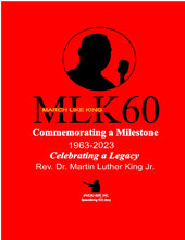 Load image into Gallery viewer, March Like King 60th Anniversary Commemorative Red Tops
