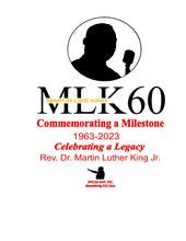 Load image into Gallery viewer, March Like King Commemorative Design on White Tops