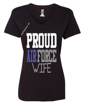 Load image into Gallery viewer, PROUD AIR FORCE ASSOCIATE TOPS