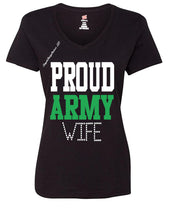 Load image into Gallery viewer, PROUD ARMY ASSOICATE TOPS