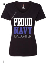 Load image into Gallery viewer, PROUD NAVY ASSOCIATE TOPS
