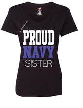 Load image into Gallery viewer, PROUD NAVY ASSOCIATE TOPS