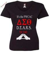 Load image into Gallery viewer, Delta D.E.A.R.S. Design 2 on black tops