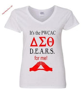 Load image into Gallery viewer, Delta D.E.A.R.S. Design 2 on white tops