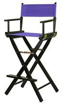 Load image into Gallery viewer, Directors Chair, Regular Width, Bar Height with Customizations and Personalizations