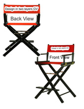 Load image into Gallery viewer, Directors Chair, Regular Width, Bar Height with DST Design