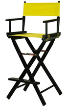Load image into Gallery viewer, Directors Chair, Extra Wide, Bar Height with Customizations and Personalizations