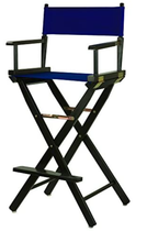 Load image into Gallery viewer, Directors Chair, Extra Wide, Bar Height with Customizations and Personalizations