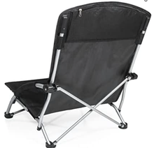Load image into Gallery viewer, Customizable Red or Black Beach Seat and Carrying Bag