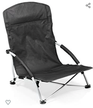 Load image into Gallery viewer, Customizable Red or Black Beach Seat and Carrying Bag