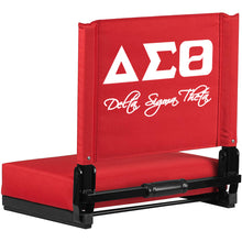 Load image into Gallery viewer, Red/White Full Print Stadium Seat