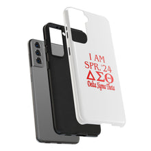 Load image into Gallery viewer, Phone Case in White the I AM SPR. &#39;24 DST Theme in Red
