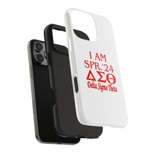 Load image into Gallery viewer, Phone Case in White the I AM SPR. &#39;24 DST Theme in Red
