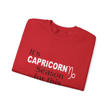 Load image into Gallery viewer, Capricorn Season DST Red Unisex Heavy Blend™ Crewneck Sweatshirt
