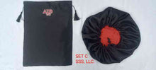 Load image into Gallery viewer, DST Satin Bag and Bonnet Set
