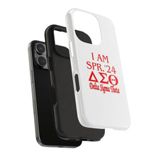 Load image into Gallery viewer, Phone Case in White the I AM SPR. &#39;24 DST Theme in Red
