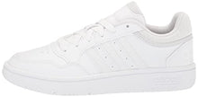 Load image into Gallery viewer, adidas Women&#39;s Hoops 3.0 Low Top Basketball Shoe, White/White/Dash Grey, 8
