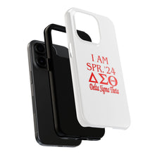 Load image into Gallery viewer, Phone Case in White the I AM SPR. &#39;24 DST Theme in Red
