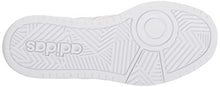 Load image into Gallery viewer, adidas Women&#39;s Hoops 3.0 Low Top Basketball Shoe, White/White/Dash Grey, 8
