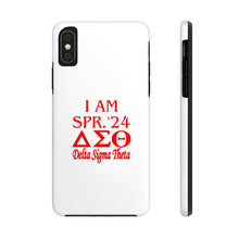 Load image into Gallery viewer, Phone Case in White the I AM SPR. &#39;24 DST Theme in Red
