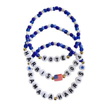 Load image into Gallery viewer, Semoya Kamala Harris 2024 Bracelets President Vote Campaign Merch Kamala Harris Merchandise Bracelet for Women Men (Style C)
