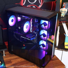 Load image into Gallery viewer, CyberPowerPC Gamer Master Gaming PC, AMD Ryzen 7 8700F 4.1GHz, GeForce RTX 5060 Ti 8GB, 16GB DDR5, 1TB PCIe 4.0 SSD, WiFi Ready &amp; Windows 11 Home (GMA2900A2)
