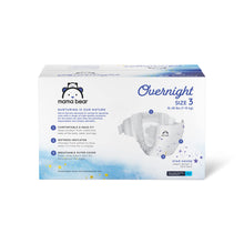 Load image into Gallery viewer, Amazon Brand - Mama Bear Disposable Overnight Baby Diapers, Hypoallergenic, Night Time Protection, Size 3 (86 count), White
