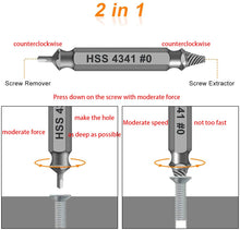 Load image into Gallery viewer, Gifts for Men,Damaged Screw Extractor Set-Christmas Stocking Stuffers for Men Adults Him,Mens Gifts for Dad,Husband,Stripped Screws Nuts &amp; Bolts Drill Bit Tools for Easy Removal of Rusty Broken Screw
