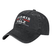 Load image into Gallery viewer, Kamala Harris Waltz 2024 Hat Kamala Harris Waltz 2024 Baseball Cap Kamala Harris Waltz 2024 for President Campaign Cap Adjustable Retro Dad Hat
