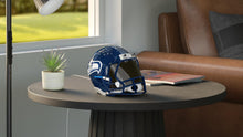 Load image into Gallery viewer, NFL Echo Dot Bundle: Includes Echo Dot | Charcoal and Limited-Edition NFL Helmet Stand | Seattle Seahawks
