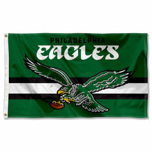 Load image into Gallery viewer, WinCraft Philadelphia Eagles Throwback Vintage Retro 3x5 Banner Flag

