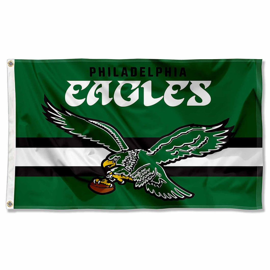 WinCraft Philadelphia Eagles Throwback Vintage Retro 3x5 Banner Flag