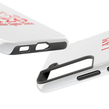 Load image into Gallery viewer, Phone Case in White the I AM SPR. &#39;24 DST Theme in Red
