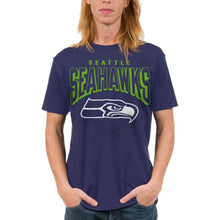 Load image into Gallery viewer, Junk Food NFL - Seattle Seahawks - Bold Logo - Officially Licensed Adult Short Sleeve Fan Tee for Men and Women
