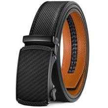 Load image into Gallery viewer, Zitahli Belt Men, Ratchet Belt Dress with 1 3/8" Premium Leather,Slide Belt with Easier Adjustable Automatic Buckle,Trim to Fit Size 30"-36"
