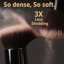Load image into Gallery viewer, BEAKEY Makeup Brushes Set, Professional Foundation Eyeshadow Concealer Blush Powder Bronzer Applicator, 2 Blender Sponge with Beauty Paper Case stocking stuffers
