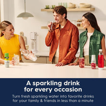 Load image into Gallery viewer, SodaStream Terra Sparkling Water Maker (Black) with CO2, DWS Bottle and Bubly Drop, Battery Powered
