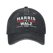 Load image into Gallery viewer, Kamala Harris Waltz 2024 Hat Kamala Harris Waltz 2024 Baseball Cap Kamala Harris Waltz 2024 for President Campaign Cap Adjustable Retro Dad Hat
