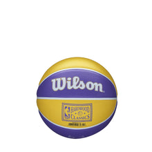 Load image into Gallery viewer, WILSON NBA Team Retro Mini Basketball - Los Angeles Lakers
