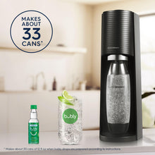 Load image into Gallery viewer, SodaStream Terra Sparkling Water Maker (Black) with CO2, DWS Bottle and Bubly Drop, Battery Powered
