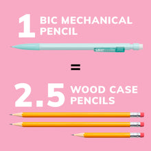 Load image into Gallery viewer, BIC Xtra-Smooth Pastel Mechanical Pencils with Erasers, Medium Point (0.7mm), 24-Count Pack, Bulk Mechanical Pencils for School or Office Supplies
